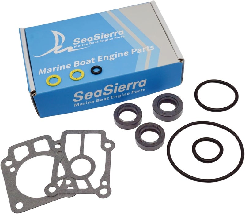 SeaSierra 95220A1 Lower Unit Gasket Kit for Mercury 25 30 HP Outboard Engines Replacement 27-804908A01 - Image 2